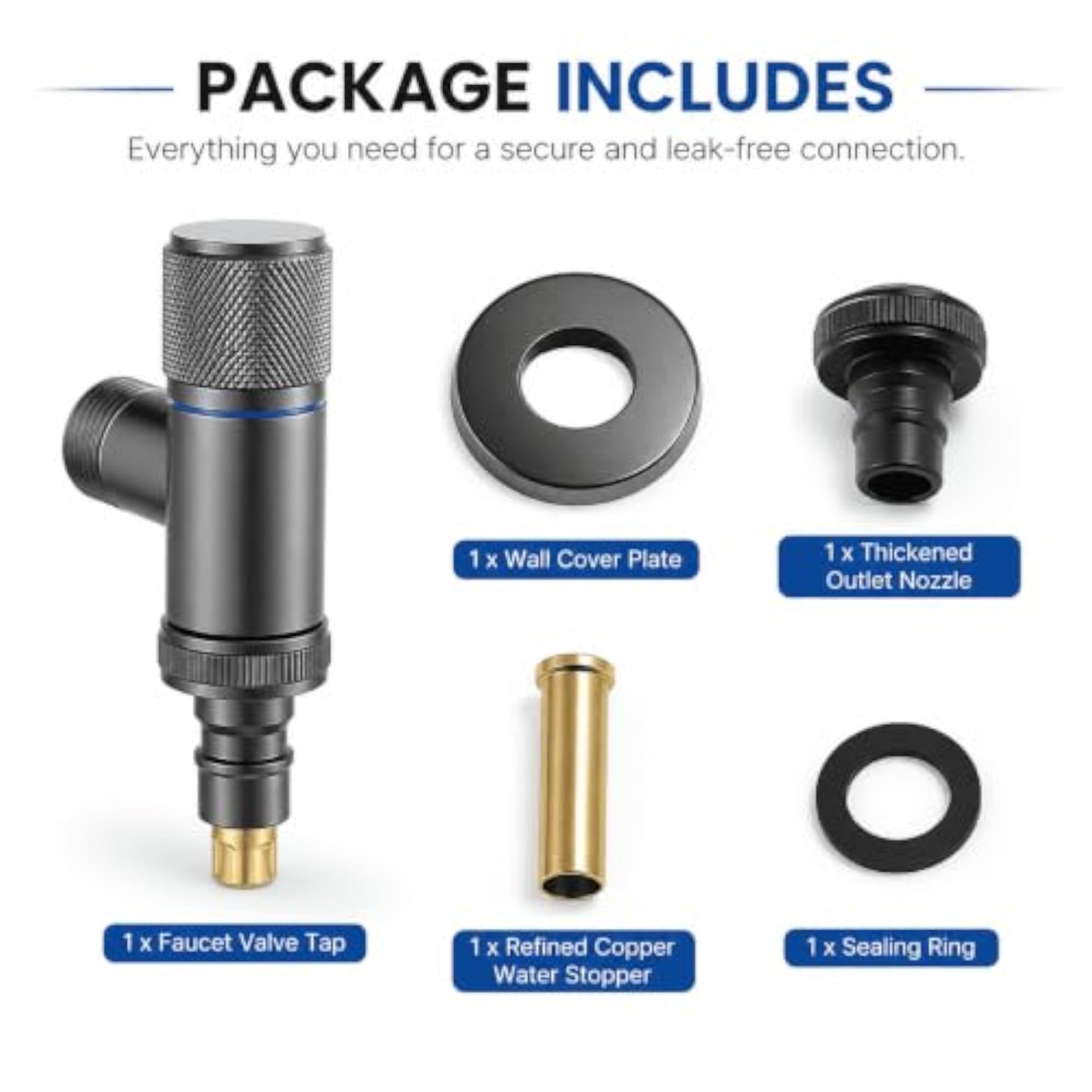 Washing Machine Faucet Water Spigot with Hose Handle