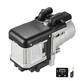 GEARFLOW 6KW 12V Hydronic Coolant Heater, with LCD Remote Control, Liquid Fuel Heater, Diesel Water Heater, Temperature Control, Parking Heating, for Boat, Caravan, Bus, Motorhome