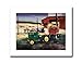 Boy John Deere Tractor Working Farm #1 Wall Picture 8x10 Art Print
