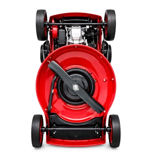 Image of BKR Petrol Lawn Mower | 20 inch Rotary with 196cc 7HP Engine | Manual Push | 75L Grass Collector | 8-Level Height Adjustment | Circular Blade | Foldable Design | 6-Month Manufacturer Warranty