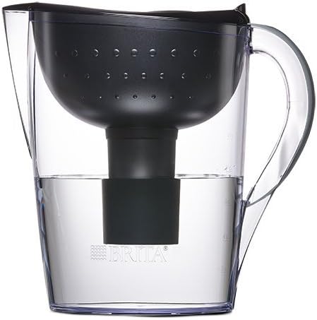 BritaPacifica Water Filter 10 Cup Green Pitcher Black