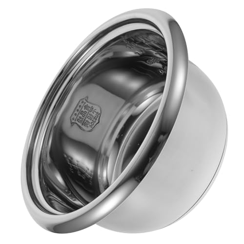 SOLUSTRE Olla de Cocción de Inoxidable Reemplazo para Arrocera Accesorio Adherente Compatible con Placas de Inducción y Hornillos Eléctricos