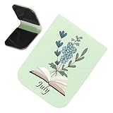 Forme pratique : le profil fin et incurvé de ces marque-pages décoratifs est spécialement conçu pour être rangé dans des sacs ou des carnets. Cela garantit la portabilité et le revêtement résistant aux rayures garantit qu'ils ont toujours l'air soignés à la maison, au bureau ou en voyage.