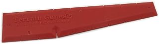 Multi-Ruler Combat Movement Gauge 9" 6" 3" 2" 1" | Red