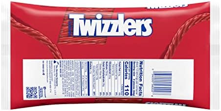 TWIZZLERS Twists Strawberry Flavored Licorice Style, Chewy Candy Bag, 16 oz - 1
