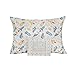Zack & Ali Organic Toddler Pillowcase, Rocketships, 13-Inch-by-18-Inch