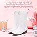 Motasha Cowgirl Boots For Girls White Girls Cowboy Boots Glitter Toddler Girls' Boot Dress Sequin Fashion Horse Riding Sparkle Western Little Kids Size 13 Mid Calf Birthday(M7122 Sequins White 13)
