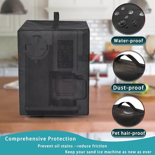 Image of creami swirl cover for Ninja NC701,Heat-Resistant 600D Nylon Cover Compatible with Ninja NC701 Series Creami Maker Machine Accessories