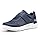 FitVille Scarpe Uomo Extra Larghe Scarpe Casual Sneaker per Piedi Sensibili Regolabili con Chiusura a Strappo Blu 43 EU Larga