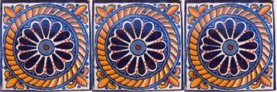 Carrelage mexicain Talavera 6x6 lazo céramique pour rénover facilement une crédence terne - 3