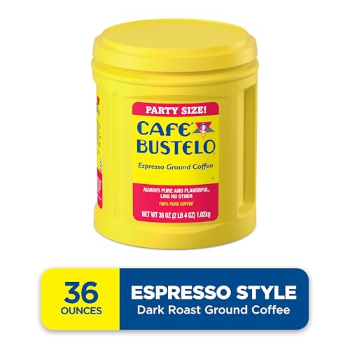 Café Bustelo Espresso Ground Coffee, Dark Roast, 36-Ounce Canister - Image 3