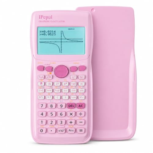 IPepul Scientific Graphing Calculator for Students (Pink)