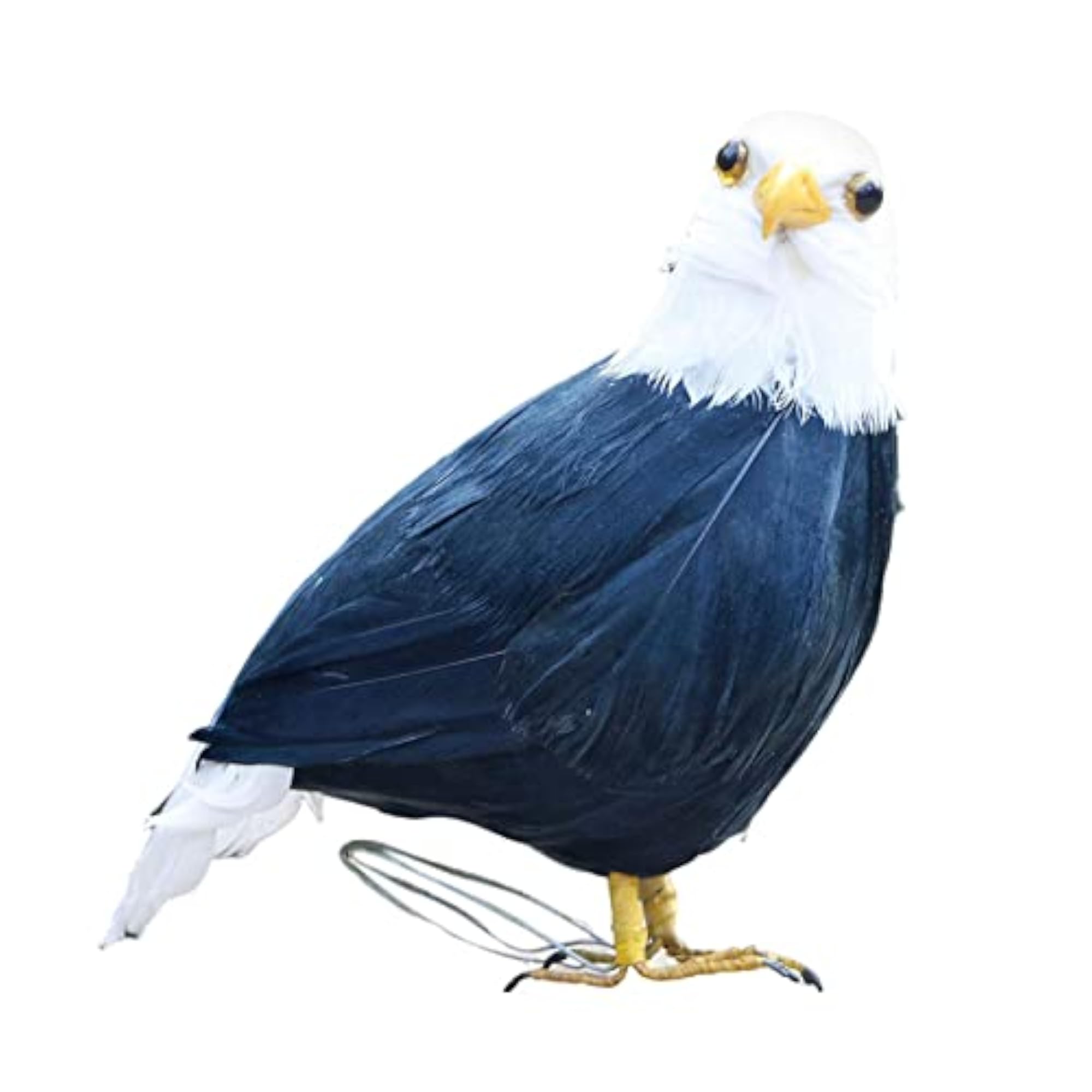 Animated Feathered Bird Eagle Garden Statue