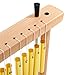 Suwimut 20-NOTE Bar Chime, Single-row Table Top Wind Chime, 20 Bars Musical Percussion Instrument with Mallet for Ornament Classroom Office Decoration, Kids Educational Gift