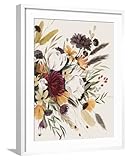 ART.COM Wall Art Print Equinox Bouquet II on White Frame by Grace Popp, 23' x 29'