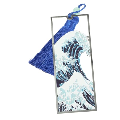 Marque-page bleu idéal pour sublimer vos moments de lecture sur votre bureau