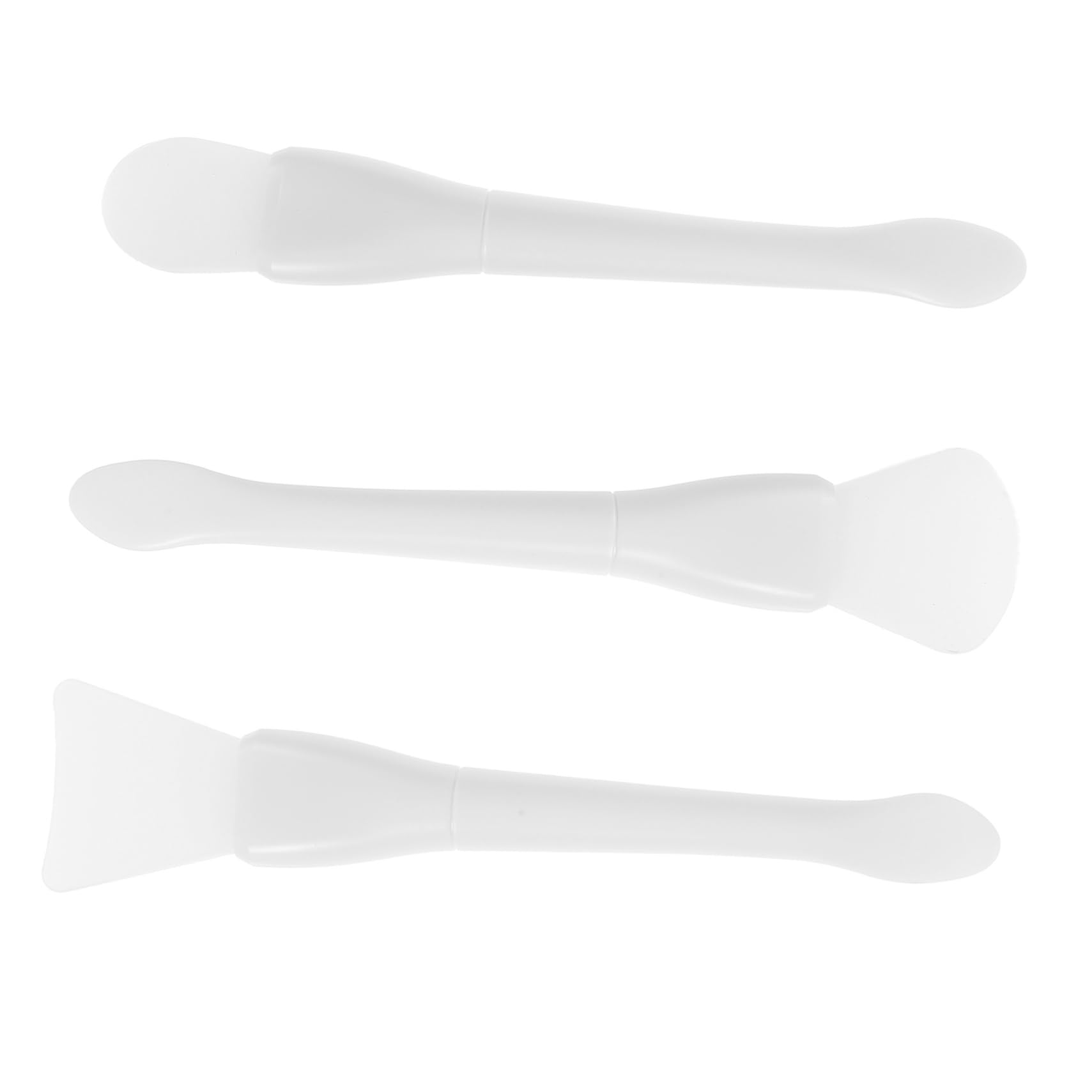 Beatifufu Silicone Spatula Set 3pcs Wax Seal Cleaner Shovels Reusable Wax Cleaning Scrapers for