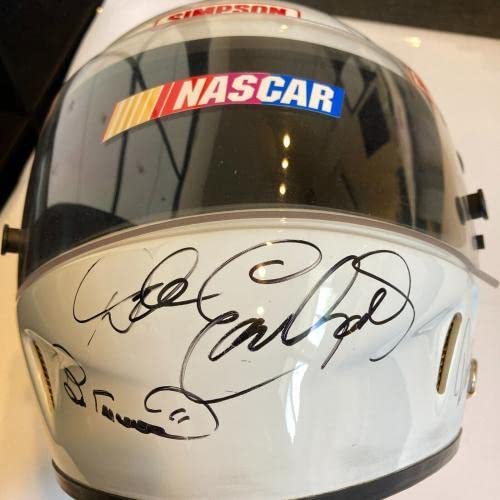 Dale Earnhardt Sr. Nascar Legends Signed Racing Helmet 35 Sigs Jsa Coa - Autographed Nascar Helmets #TOP2