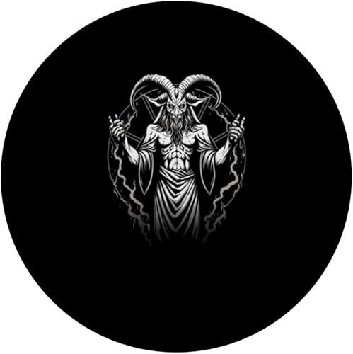 Miniatura 3 de A Satan Baphomet - Lucifer Anti Christ Witch PopSockets Standard PopGrip
