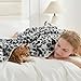 Cozy Bliss Luxury Faux Fur Throw Blanket Leopard Print, Non Shedding Double Sided Sherpa Blankets Super Soft Fluffy Thick Warm Throws Home Decor for Couch Bed Sofa Women,50