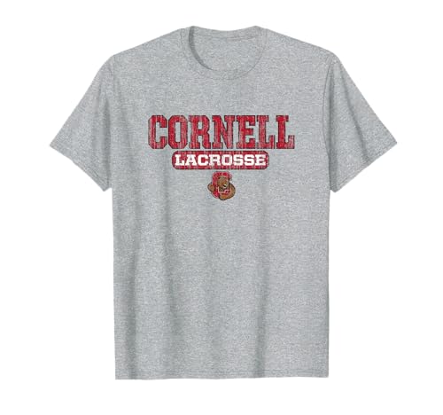 Cornell Lacrosse Icon Neutral | Cornell University T-Shirt