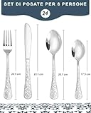 Zoom IMG-1 sheumnt set posate 24 pezzi Zoom IMG-1 sheumnt set posate 24 pezzi