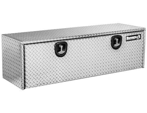 Image of Buyers Products 1705115 18 x 18 x 60 Inch Aluminum Underbody Tool Box