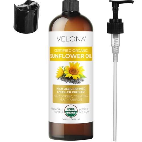 Velona AV1K Usda Certified Organic Sunflower Oil thumb #3