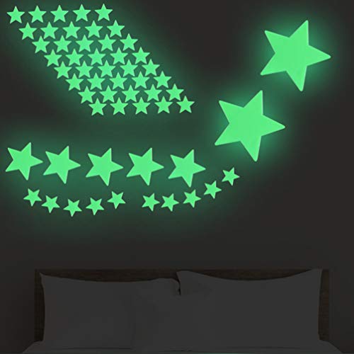 Decorações Da Lua Iluminar Decalques Da Lua Decoração Infantil Adesivos De Lua Estrela Lua Se Apega