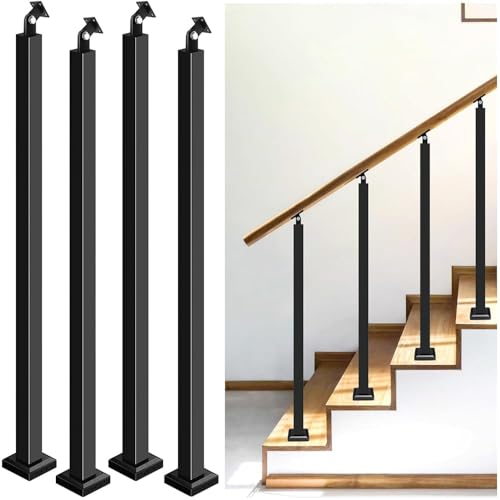 Poteaux de balustre d escalier avec balustrade en métal pour balcon