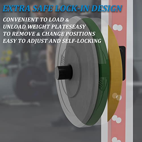 Major Lutie Power Cage Olympic Weight Plates Holder Power Rack Attachment Weights Storage Rack Fit 2" X 2.76" Suit For Plm03 #TOP4