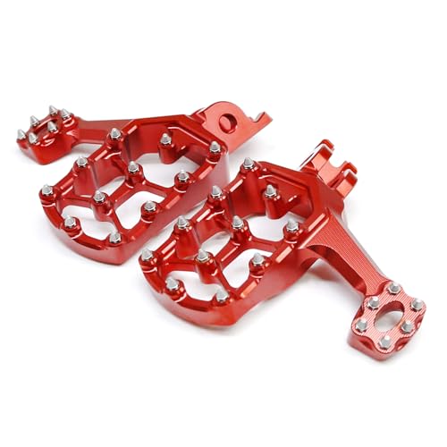 Repose-pieds de motocross confortables pour les sorties enduro