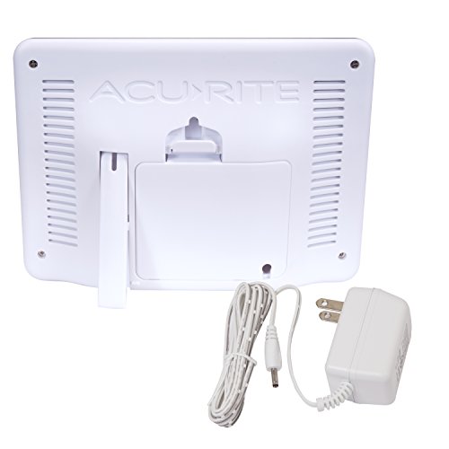 Acurite 01123M Weather Station With Temperature, Humidity And Weather Forecaster White Display, 8 Inch Round #TOP4