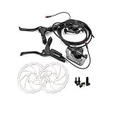 Bibike Tektro eBike Hydraulic Disc Brake Electric Induction Control System with 2Pcs 180mm Rotor