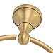 AONYAYBM Towel Ring, Hand Towel Holder for Bathroom Wall, Gold Towel Ring, Antique Brass Stainless Steel Wall Mounted Bathroom Hand Towel Holder with Expansion Screws and Hex Wrench for Bathroom