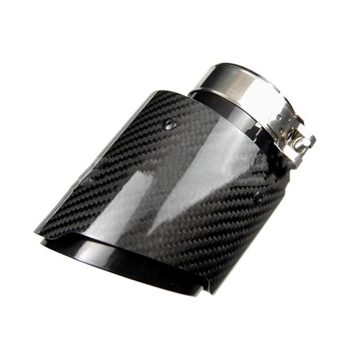 Embout échappement en carbone et acier noir luxueux pour sublimer votre Golf MK6