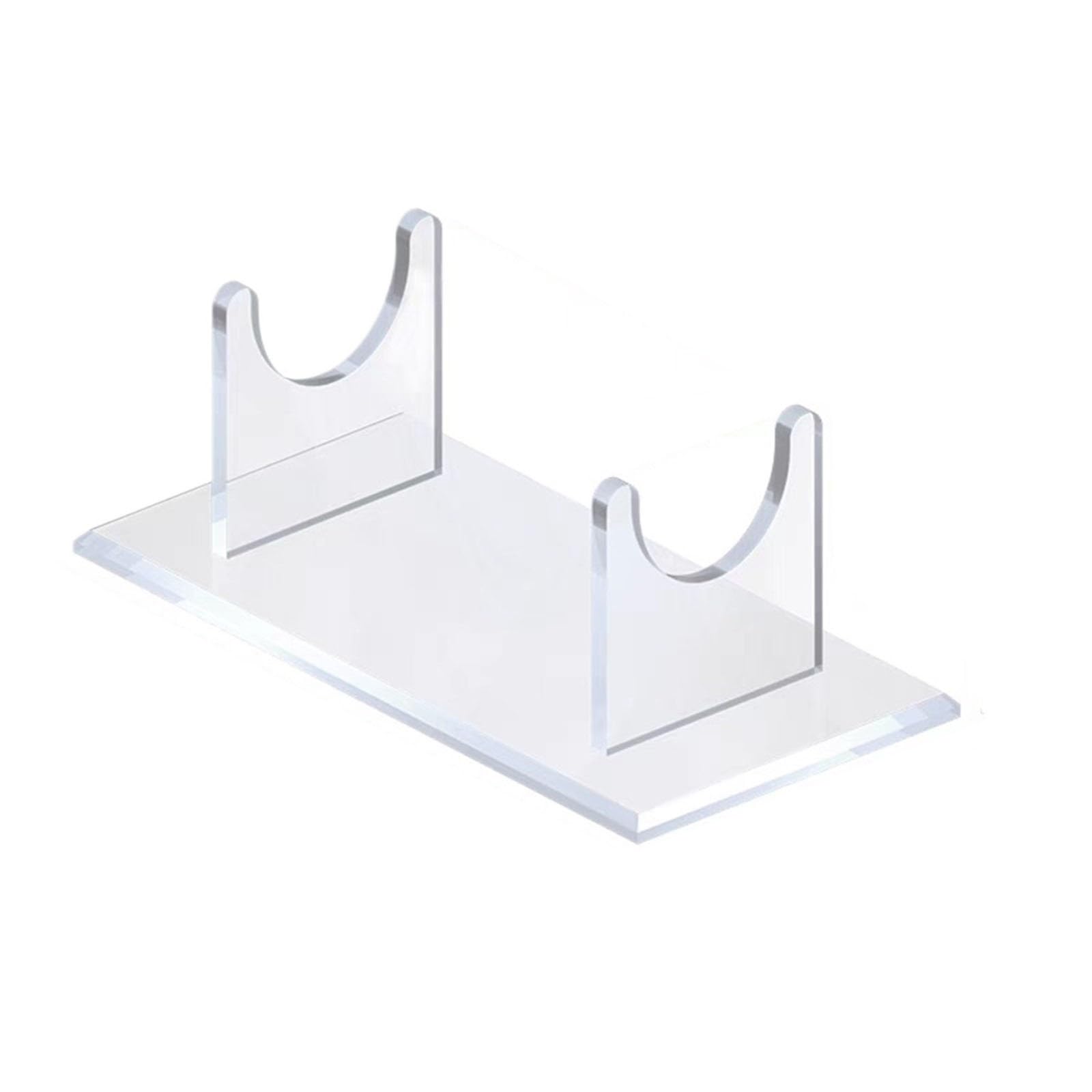 Moderno Transparente Soporte De Espada Soporte para Katana Expositor para Sable Láser Estoque Protección De Madera Soporte para Espada Escritorio Vitrina Decorativo(L,Transparent)
