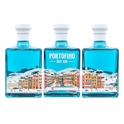 Portofino Dry Gin Edizione Invernale - Panorama Bundle 3x500ml