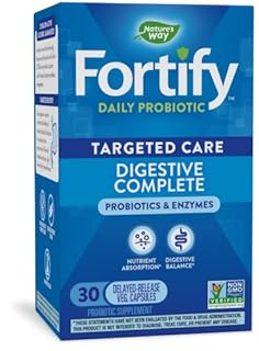 UPC 033674120958 product image for Nature's Way Fortify Targeted Care Digestive Complete, Probiotics & Enzymes, 20  | upcitemdb.com