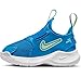 Nike Baby-Boy's Young Athletes Shoe, Photo Blue Vapor Green, 6
