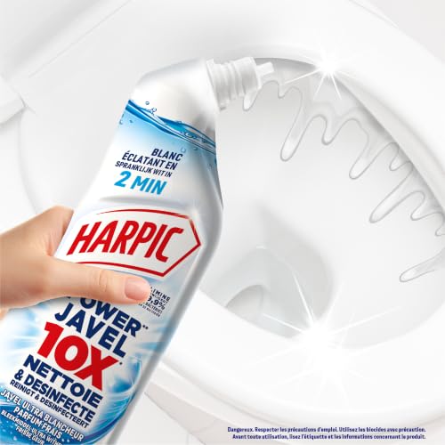 Gel Liquide Javel Extra Blancheur Harpic Le Flacon De 750ml - vue 8