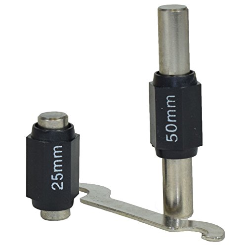 Micromètre de précision 0-75 mm AB Tools à enclumes en carbure dur - 3