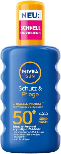 NIVEA SUN Spray Schutz Pflege LF50+200ml – Ansicht 1