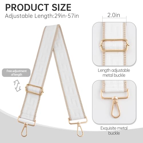 Image of Dksongr Purse Straps Replacement Crossbody Wide Bag Strap for Purses Adjustable shoulder Straps for Women bags