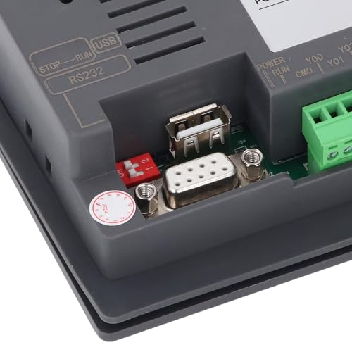Pantalla Táctil PLC HMI de 4,3 Pulgadas con CPU ARM9 para Controladores FX3U 6
