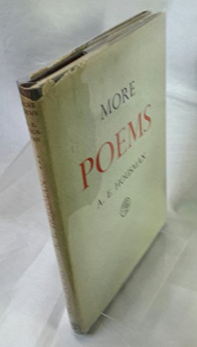 More Poems B002BM4JRK Book Cover