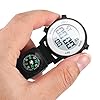 Gatuida Pocket Watch Digital FOB: Carabiner Watches for Backpack Mini Quartz Compass Clip-on Watch for Hiking Climbing Outdoor Travel Activities #2
