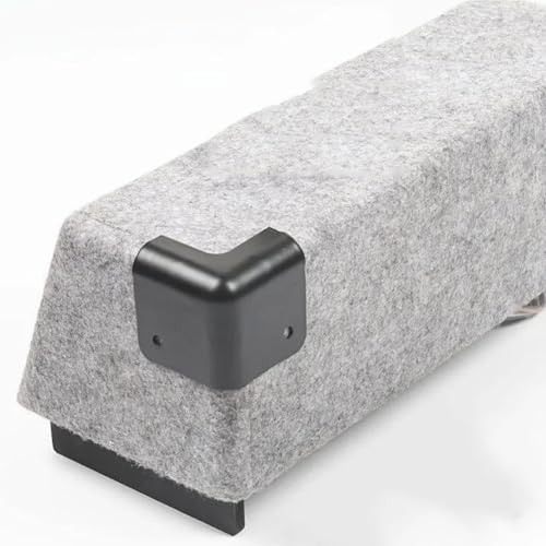 Image of Speaker Corner Protector Sdjdhej 10 Piece Black Square Iron Suitable for Home Audio Amplifier Stage Casing Cabinet Corner Protection Device Corner Protection Sleeve