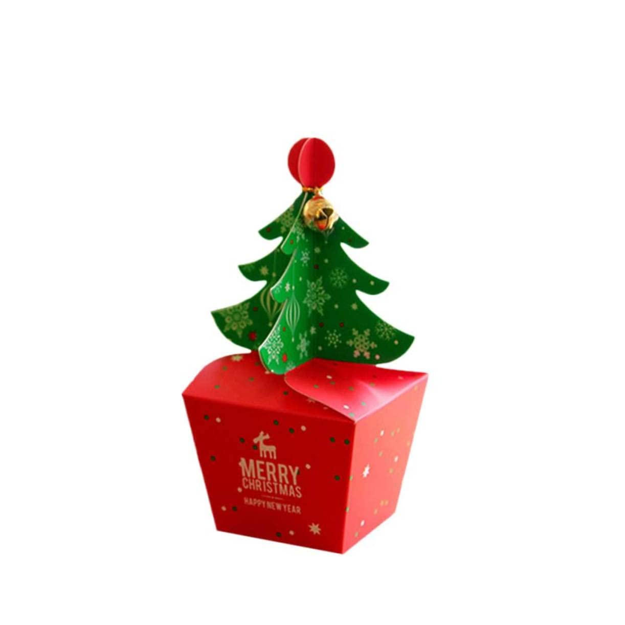 FRCOLOR 30stücke Teiliges Weihnachtsgeschenkboxen Mit Weihnachtsbaum- Kleine Süßigkeiten Und Pralinenschachtel Für Leicht Und Praktisch Deko Für Festliche Anlässe