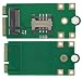 Produktbild NGFF (M.2) WWAN/LTE/3G/4G zu Mini-PCIe Adapter (mit SIM-Slot)